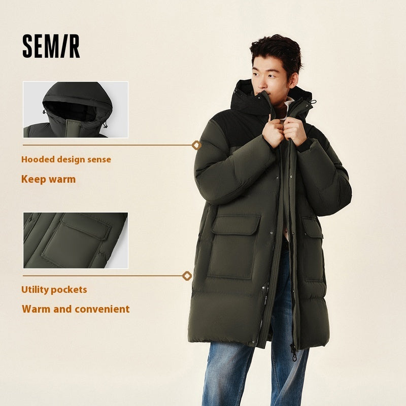 Winter Clothes For Couple Long Waterproof Thick Coat