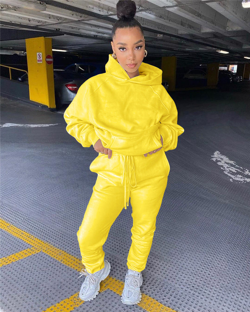 Two-piece hoodie set
