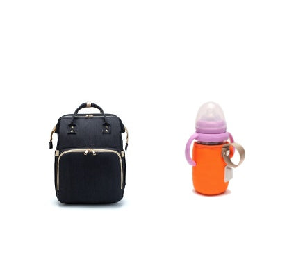 Mommy Backpack & Folding Crib Multi-function