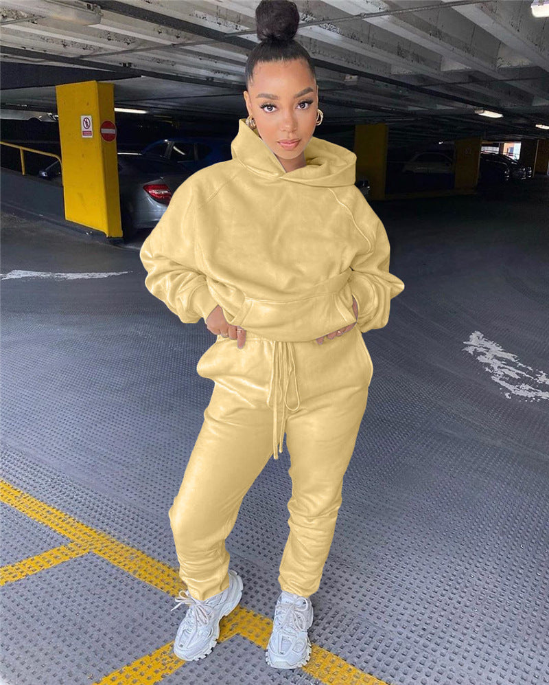 Two-piece hoodie set