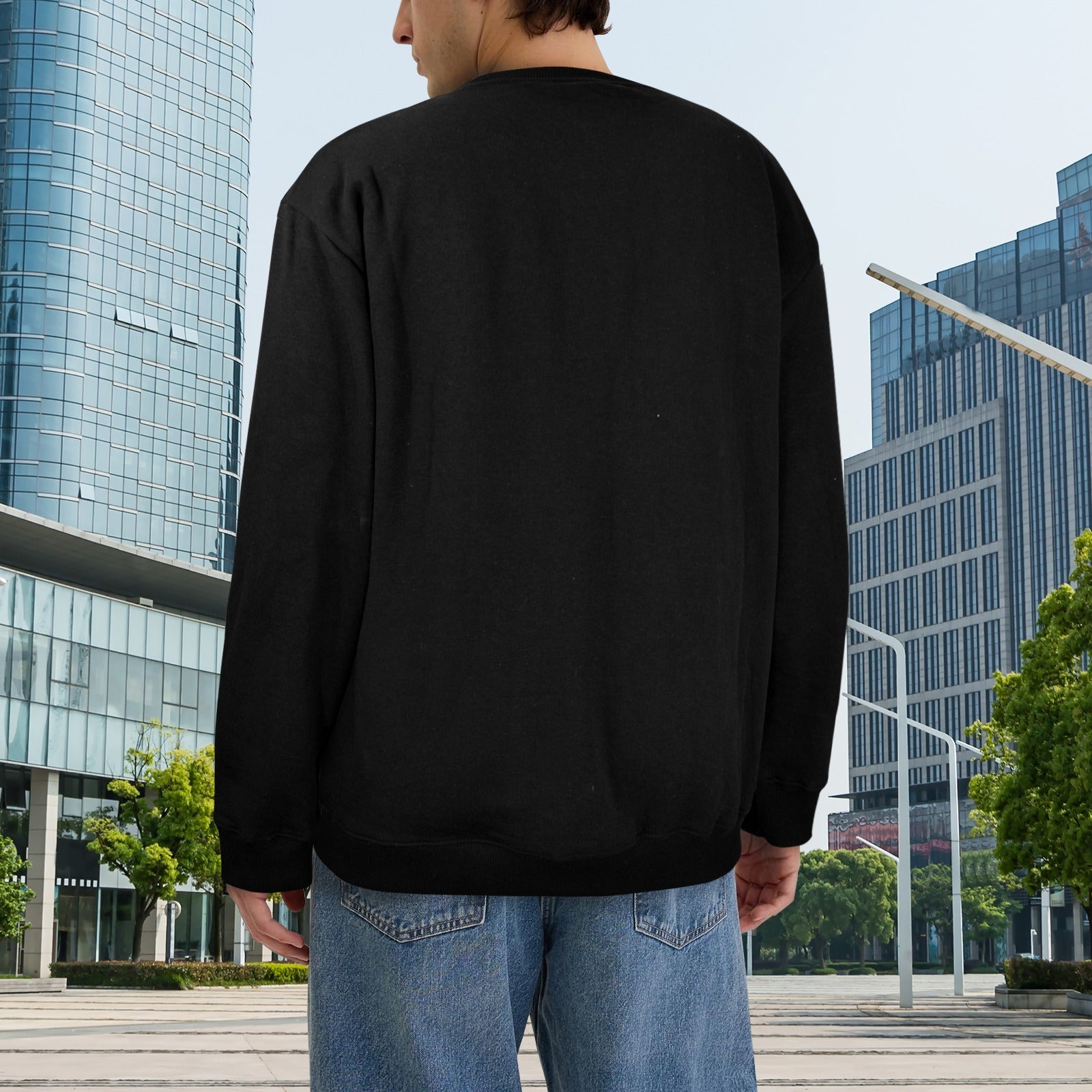 Unisex Fleece Sweatshirt (Front Printing) Made in USA, Free shipping to the USA