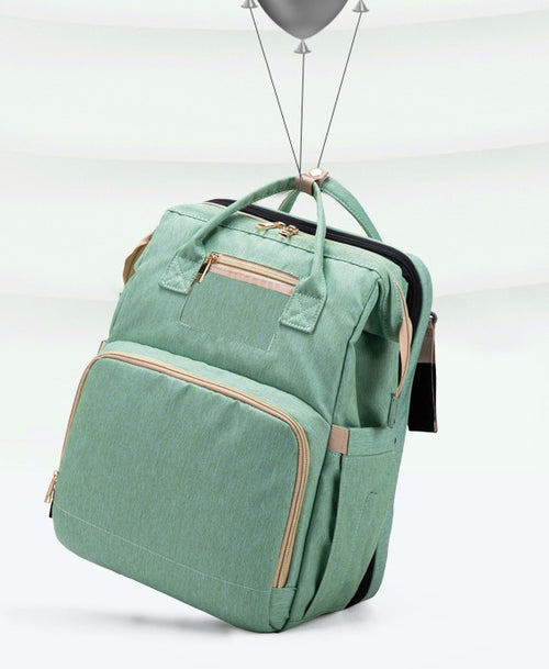 Mommy Backpack & Folding Crib Multi-function
