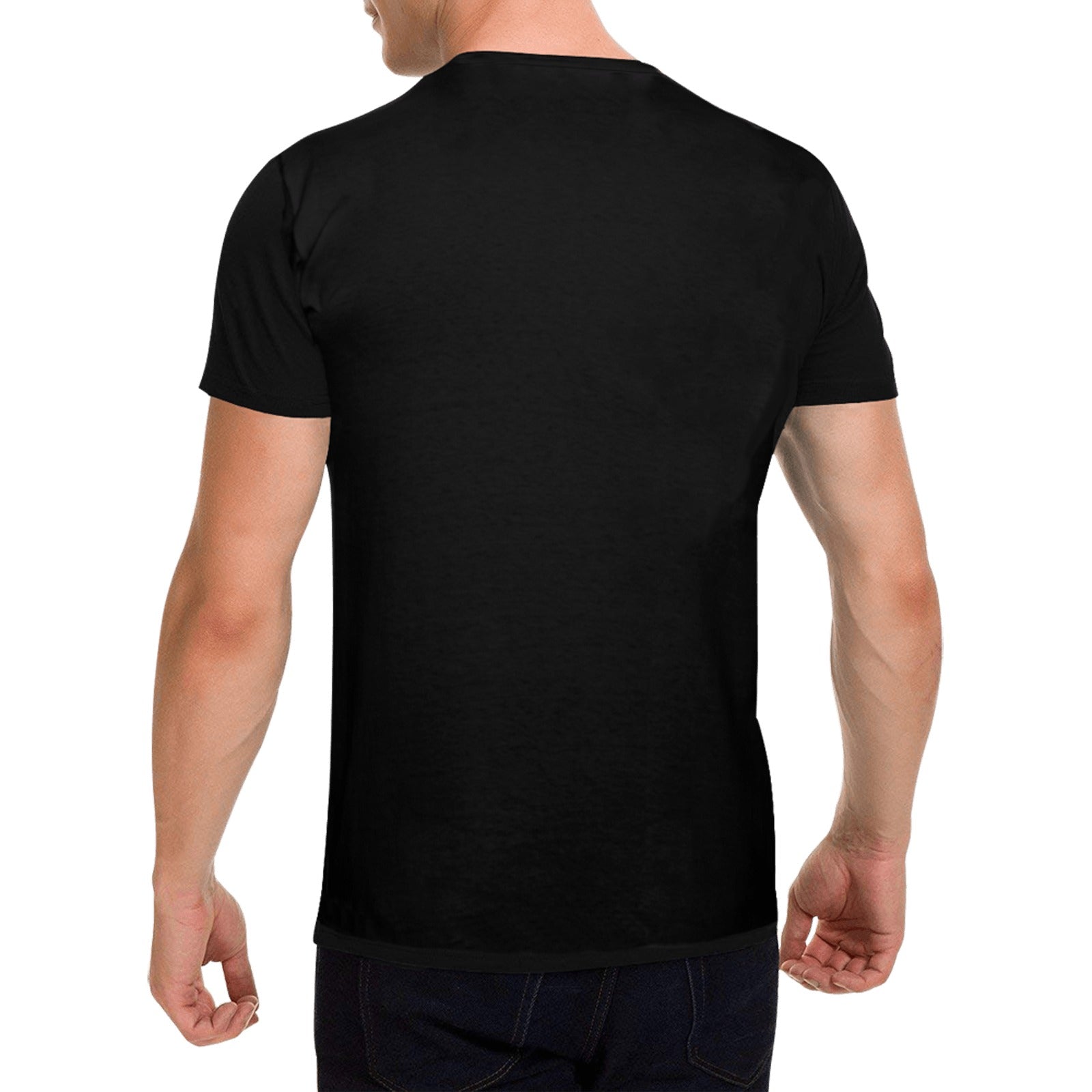Men - Heavy Cotton T-Shirt - Front Print （Made in USA，Ships to USA Only）Free shipping to the USA