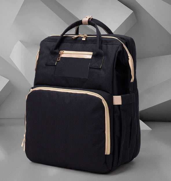 Mommy Backpack & Folding Crib Multi-function