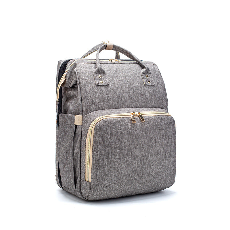Mommy Backpack & Folding Crib Multi-function