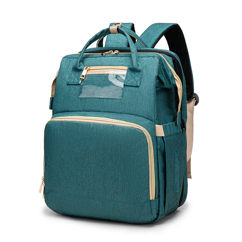 Mommy Backpack & Folding Crib Multi-function