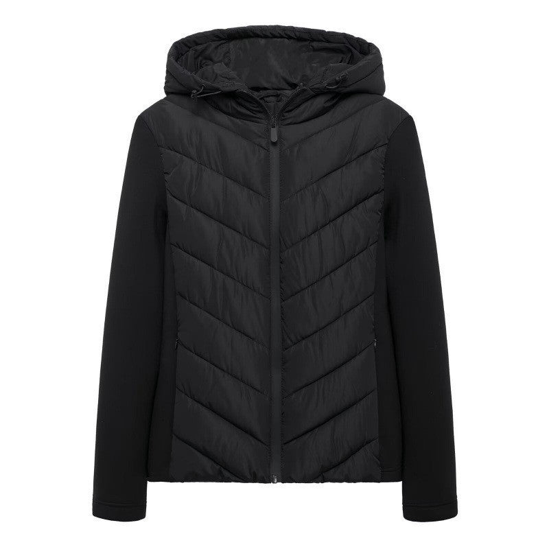 Long Sleeve Stand-up Collar Cotton-padded Coat Coat