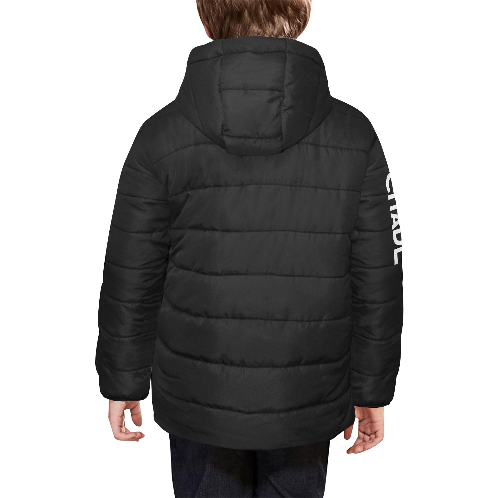 Kids' Padded Hooded Jacket (H45)
