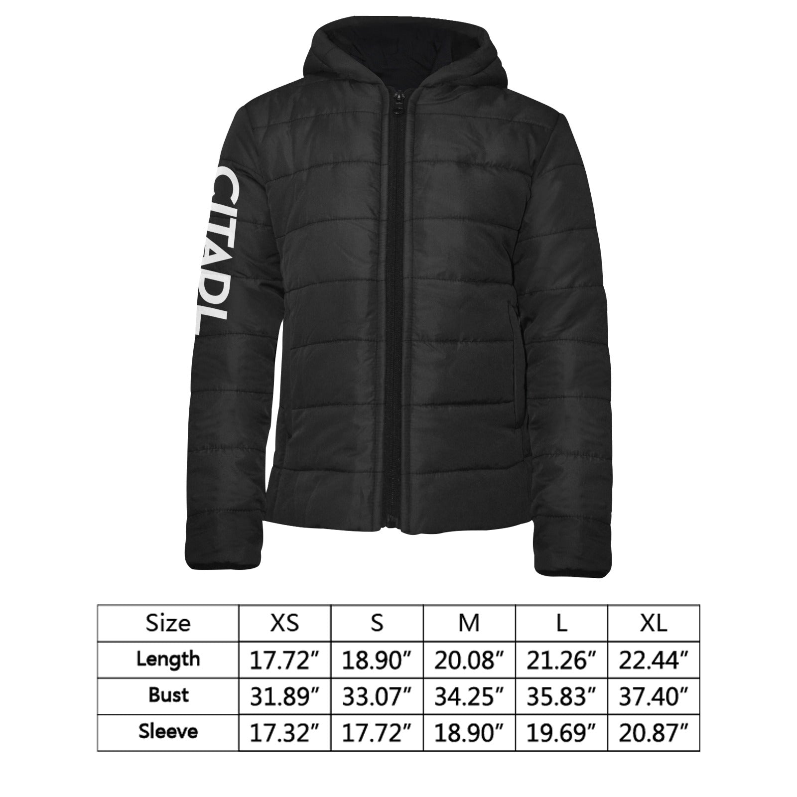 Kids' Padded Hooded Jacket (H45)