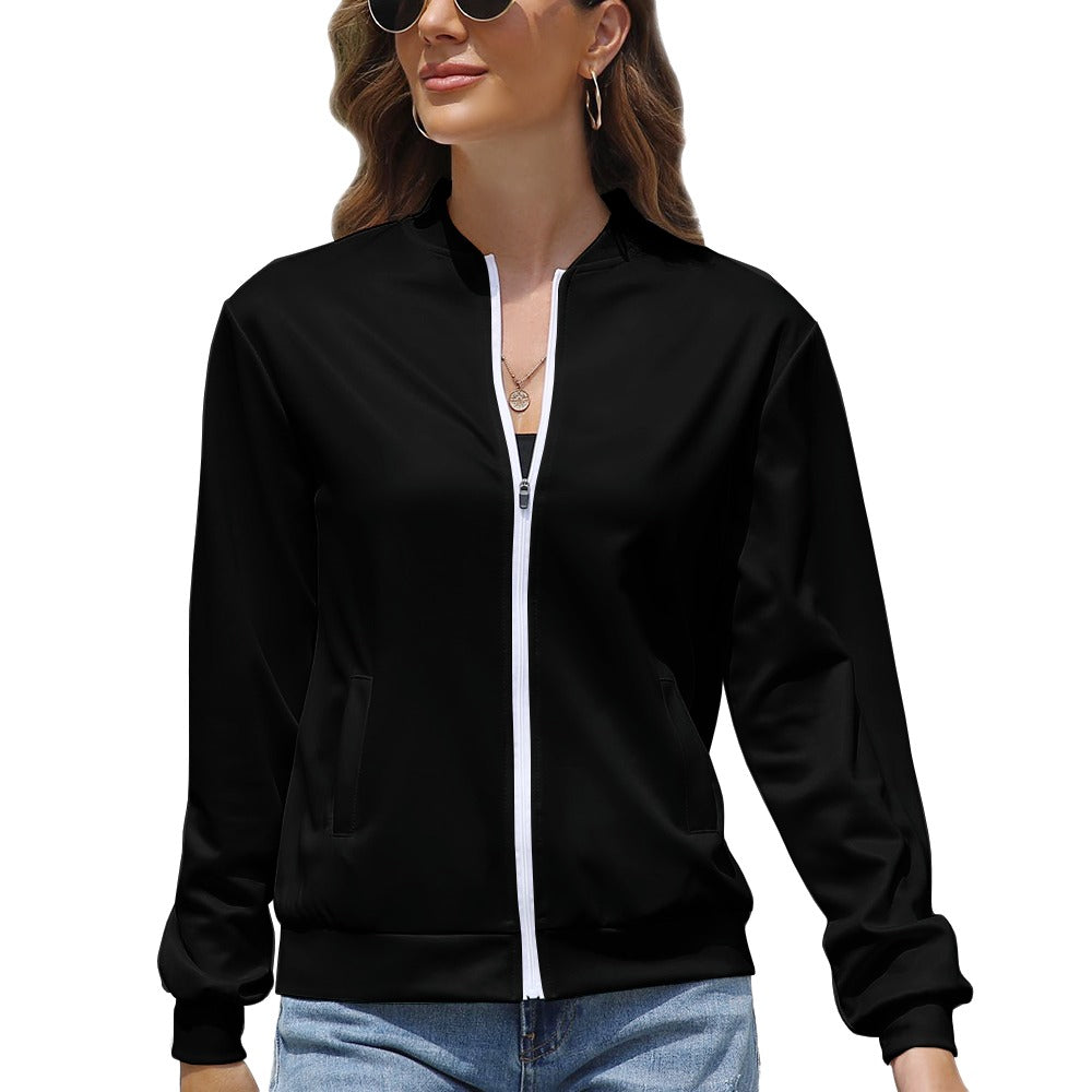 Women's Long Sleeve Zipper Jacket