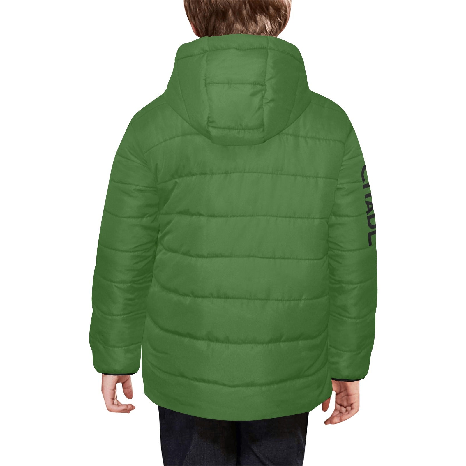 Kids' Padded Hooded Jacket (H45)