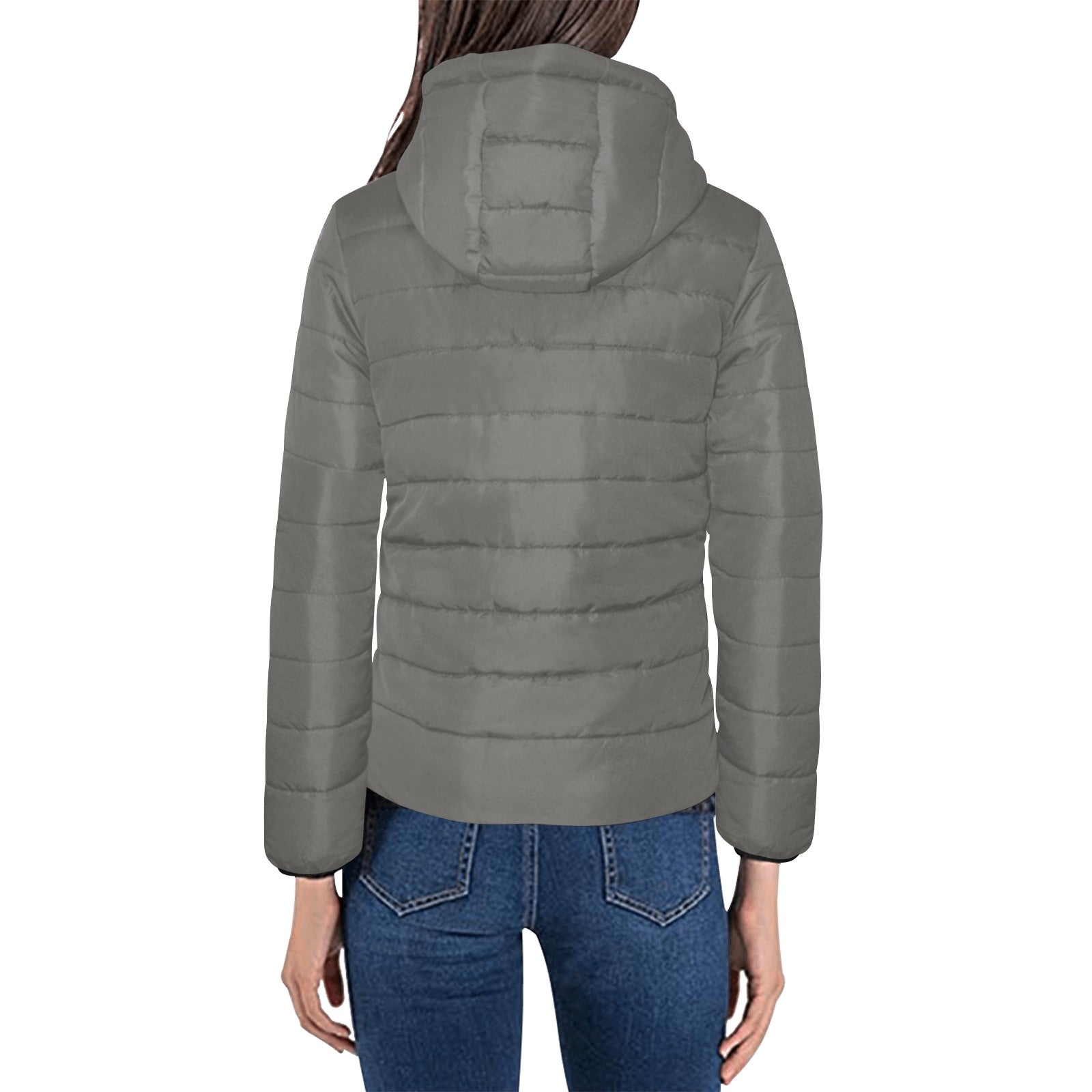 Women's Padded Hooded Jacket (H46)