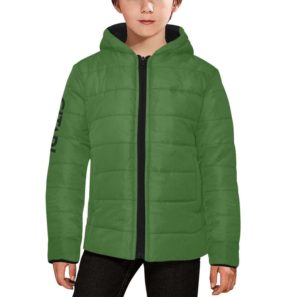 Kids' Padded Hooded Jacket (H45)