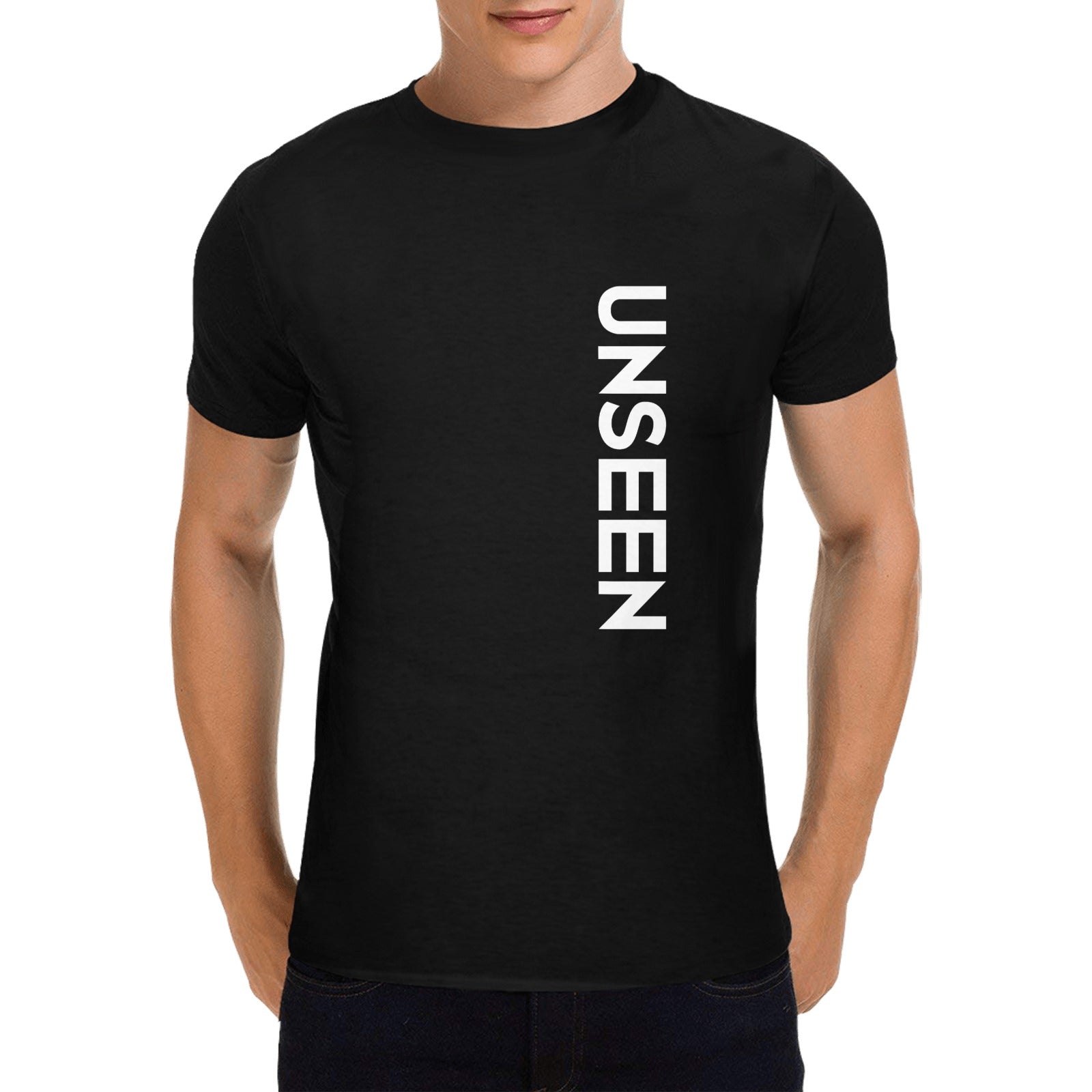 Men - Heavy Cotton T-Shirt - Front Print （Made in USA，Ships to USA Only）Free shipping to USA