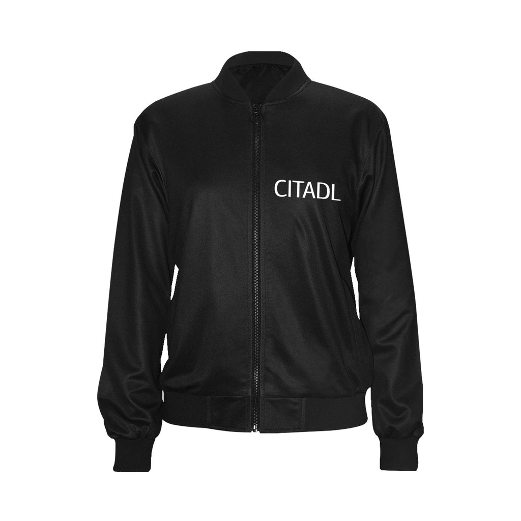 Women's All Over Print Bomber Jacket(Model H36)