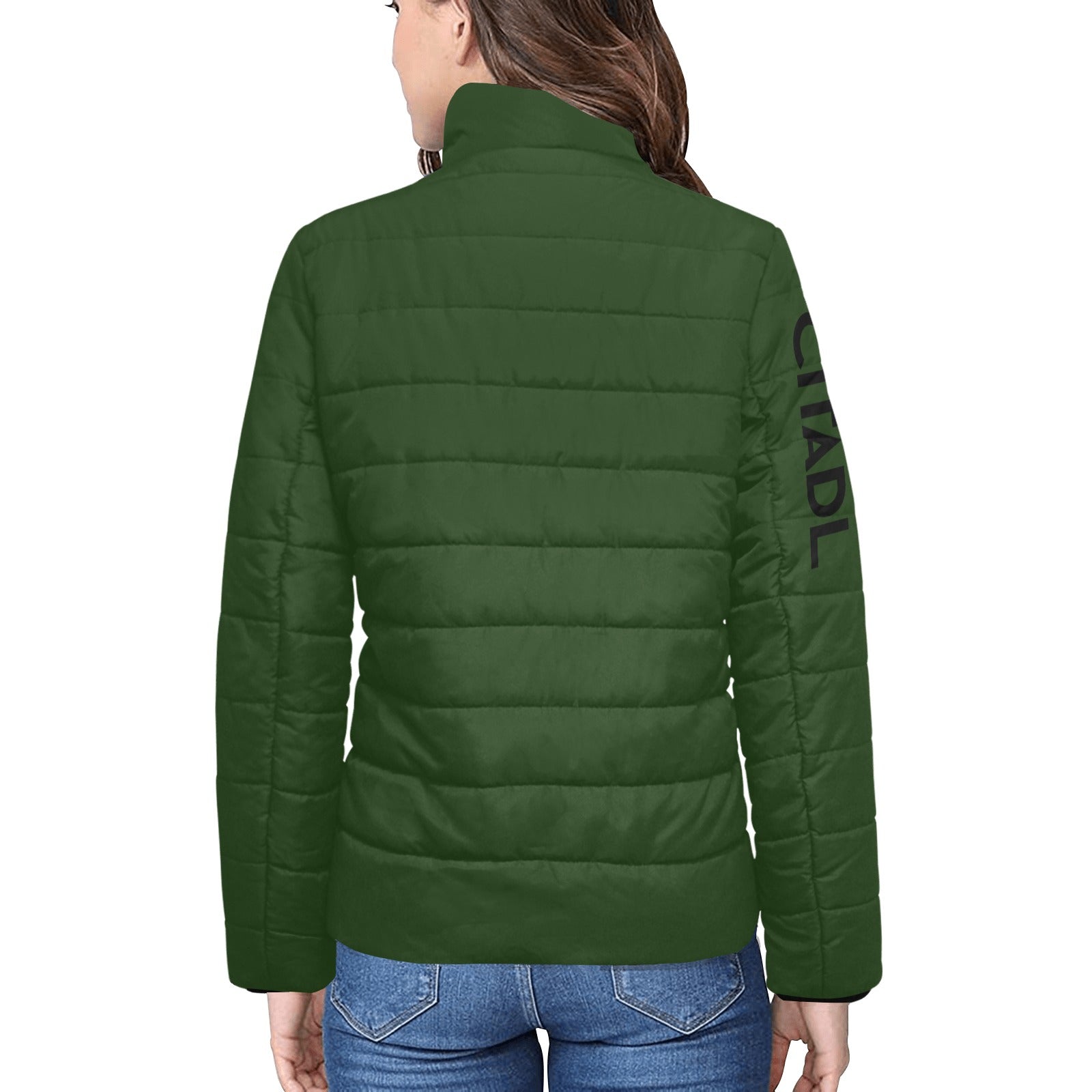 Women's stand collar padded jacket(H41)
