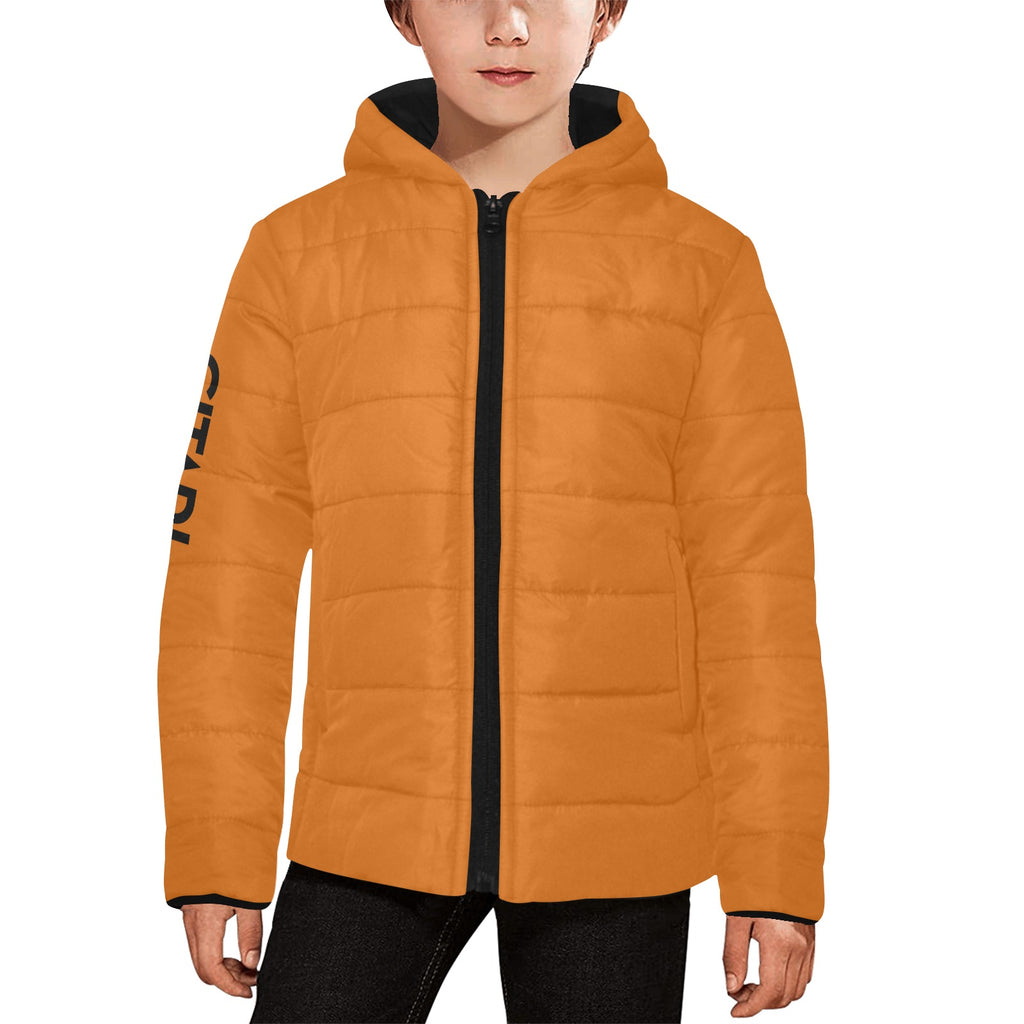 Kids' Padded Hooded Jacket (H45)