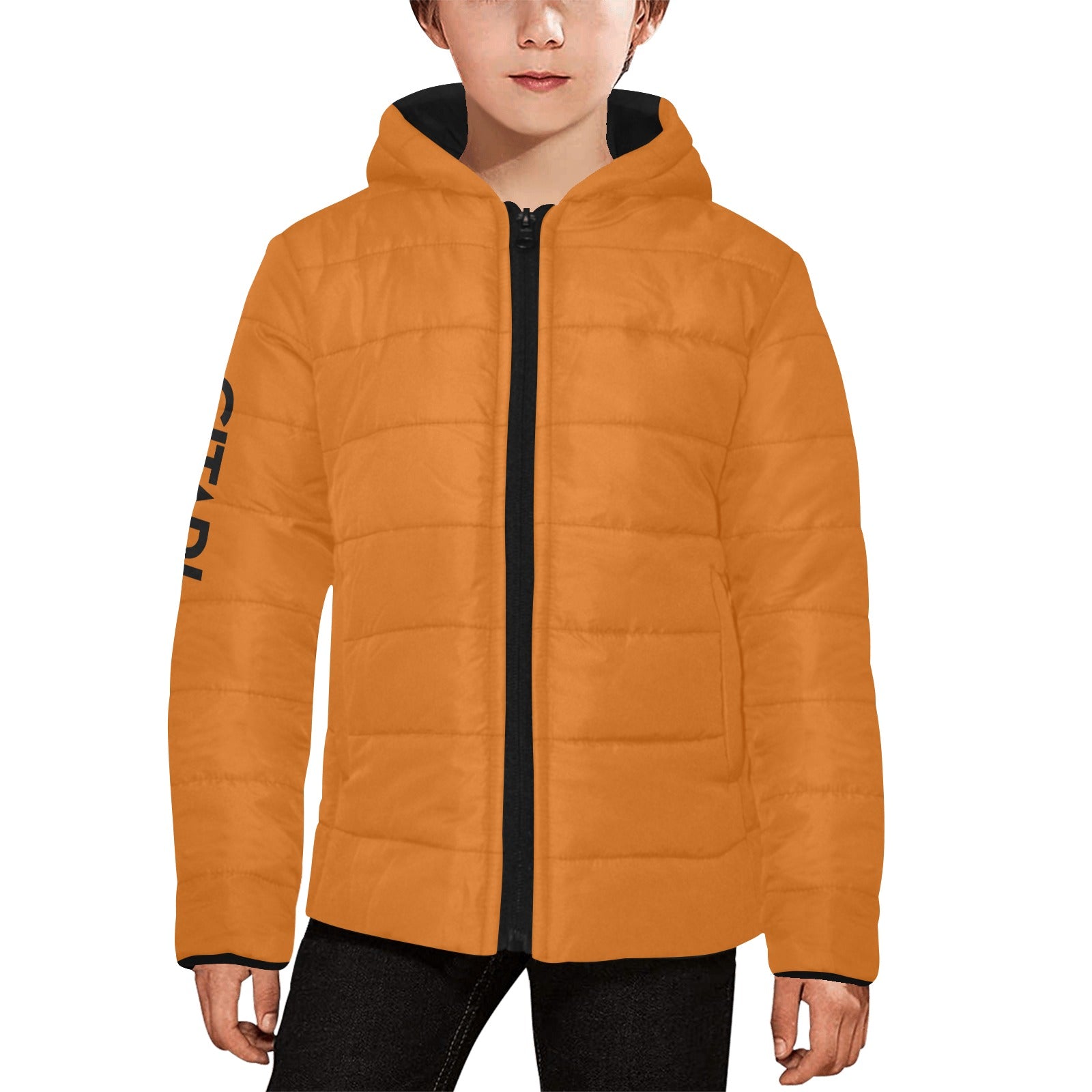 Kids' Padded Hooded Jacket (H45)
