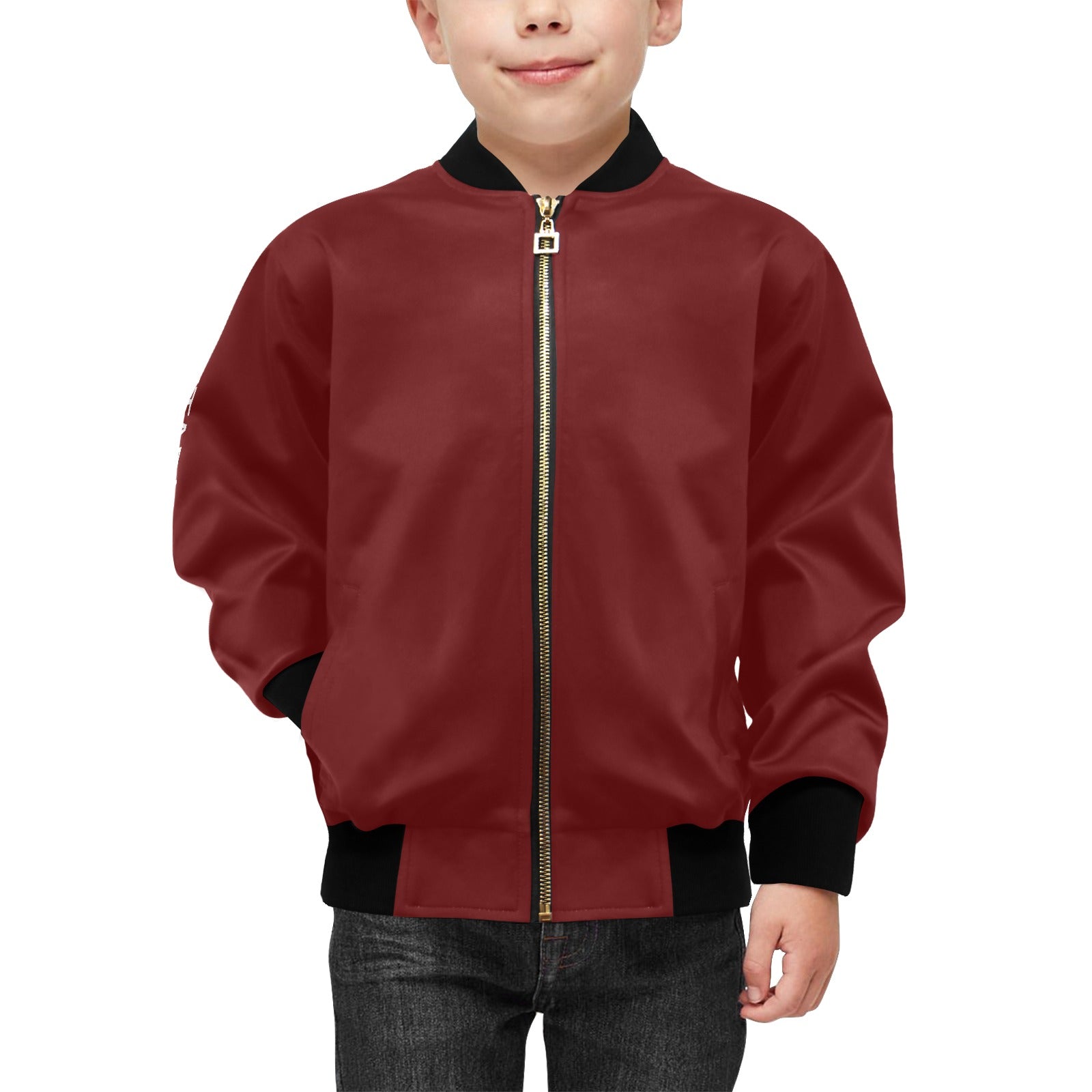 Kids' Bomber Jacket with Pockets (H40)