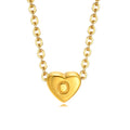 Letter Heart Necklace