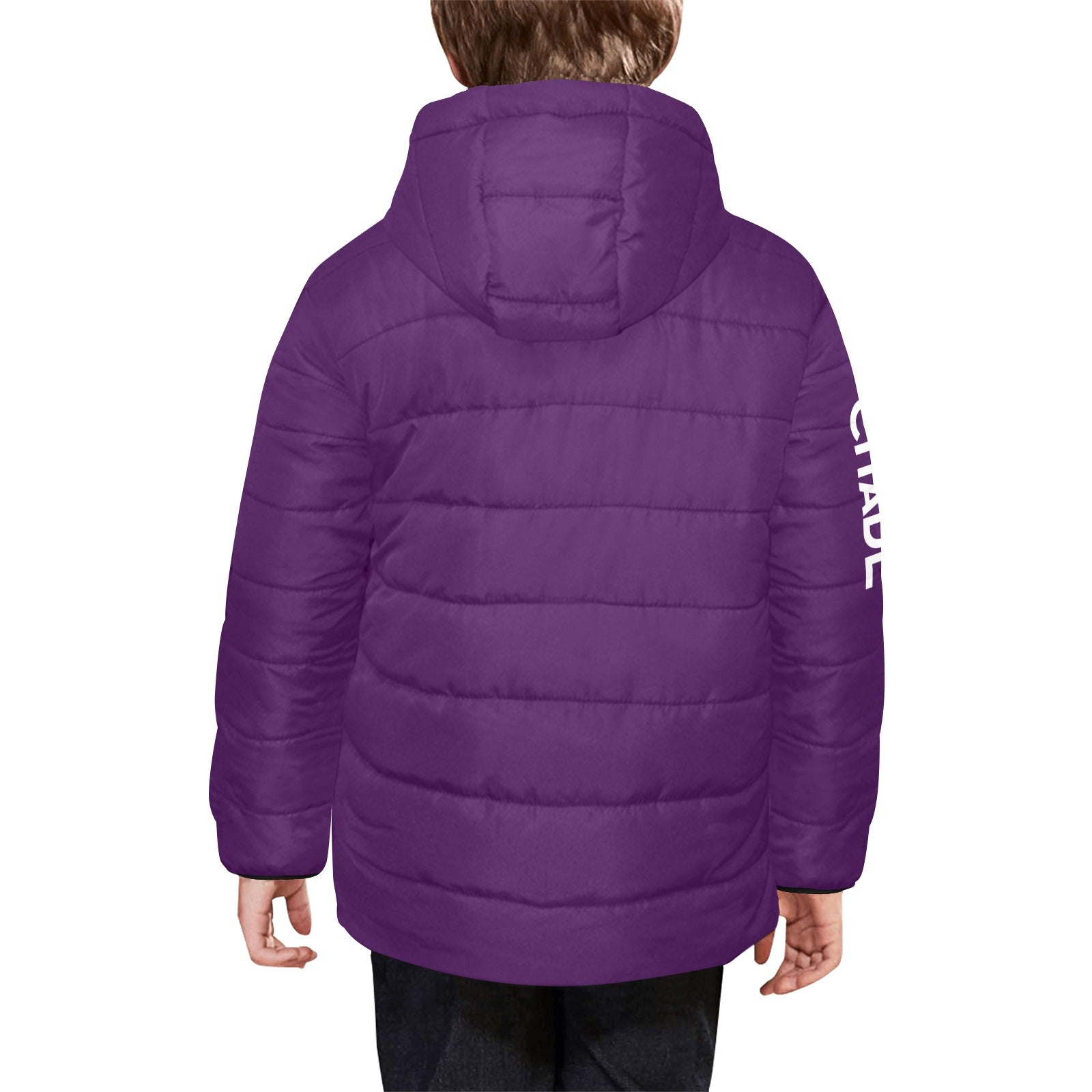 Kids' Padded Hooded Jacket (H45)
