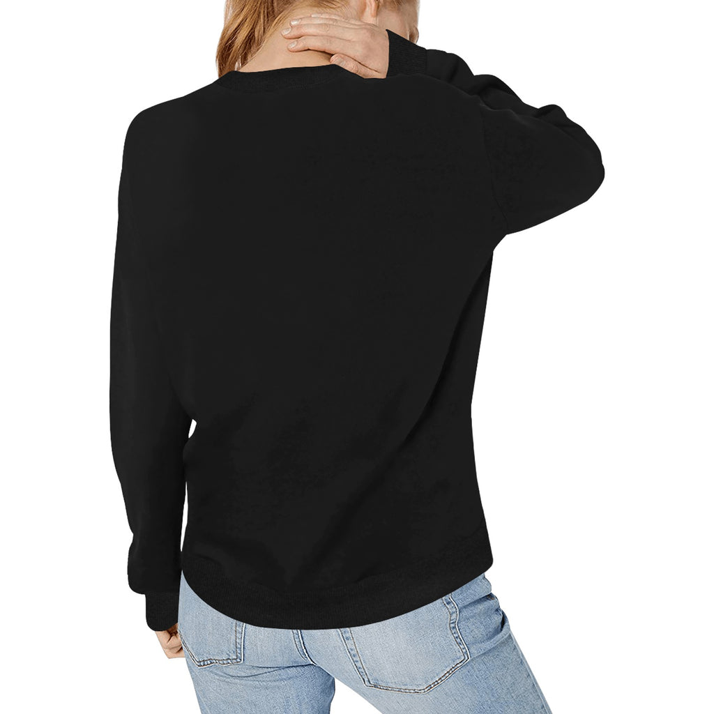 Women's Rib Cuff Crew Neck Sweatshirt (H34)