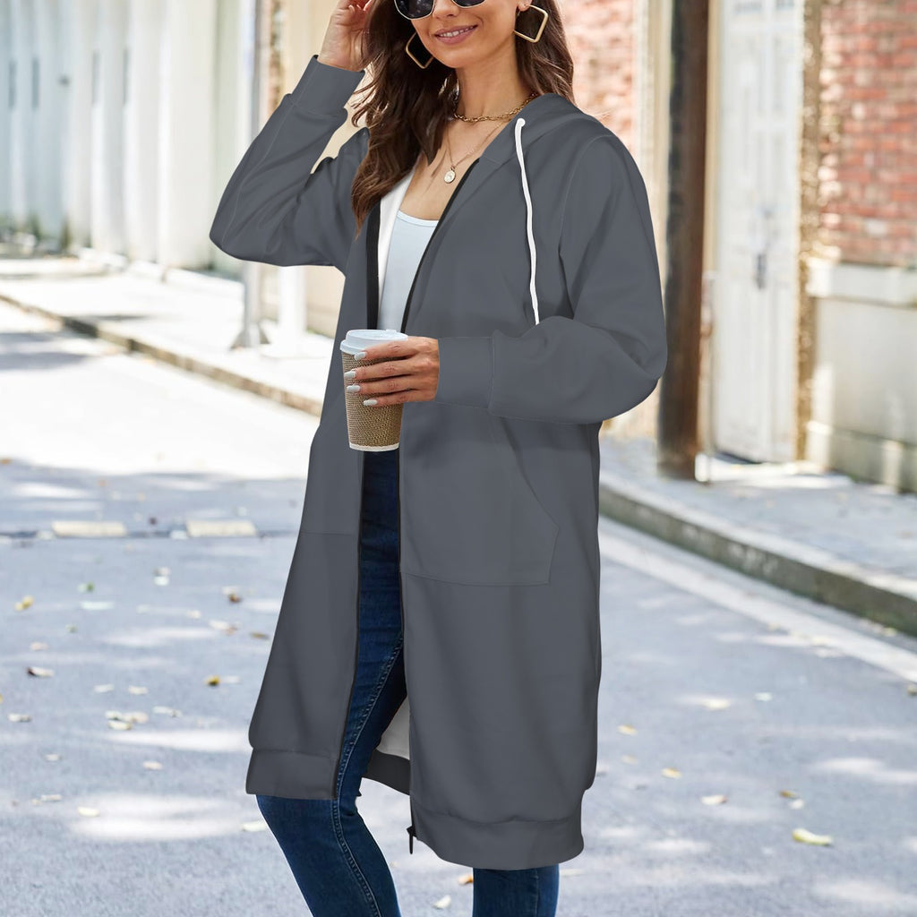 Women's Long Hooded Coat