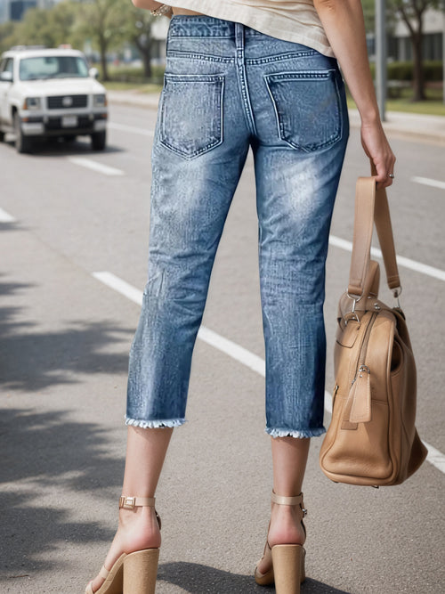 Women's Cropped Jeans