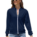 Women's Long Sleeve Zipper Jacket