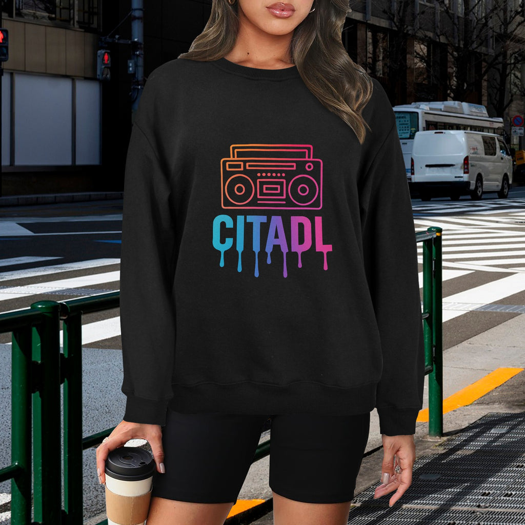 Unisex Fleece Sweatshirt (Front Printing) Made in USA, Free shipping to the USA