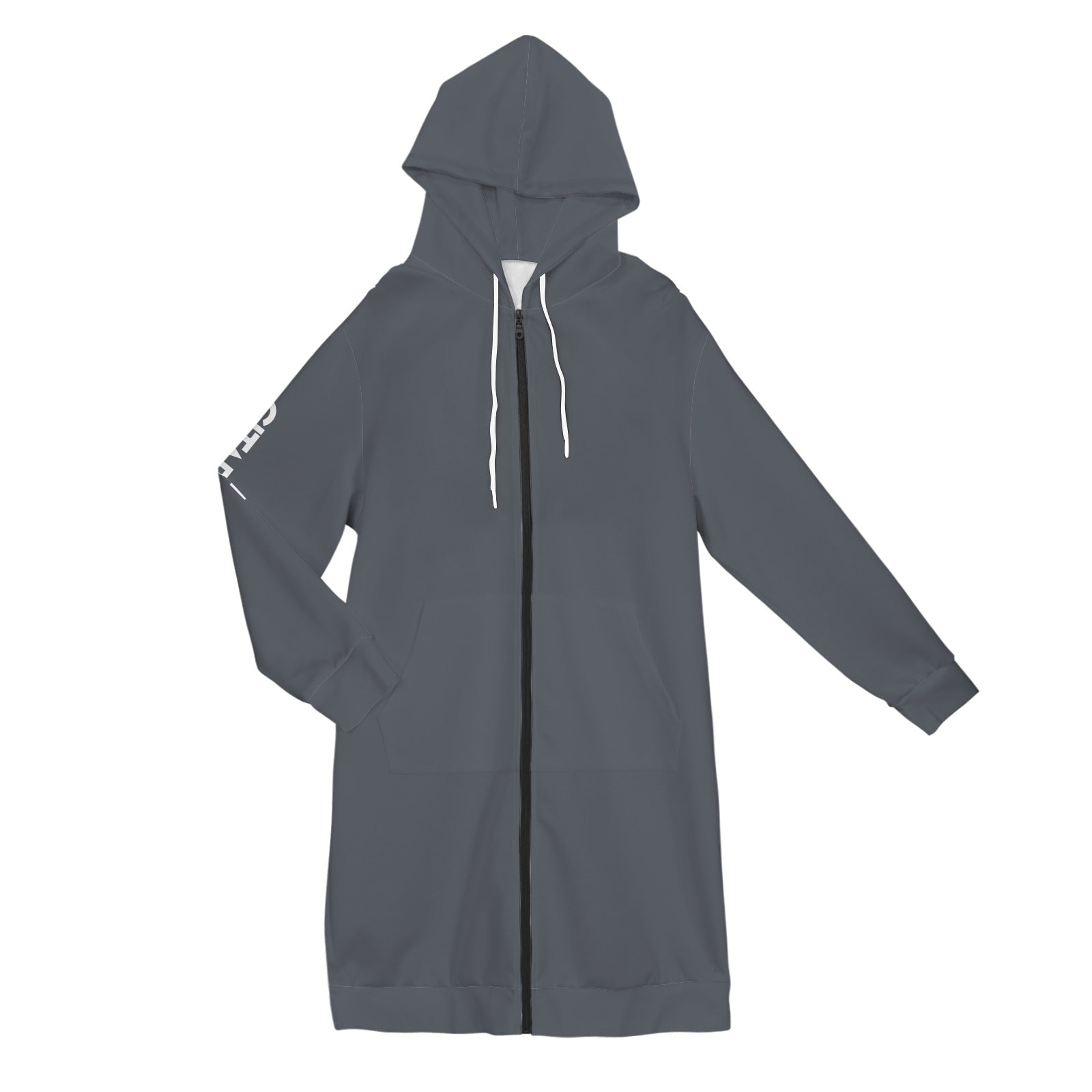 Women's Long Hooded Coat (H72)